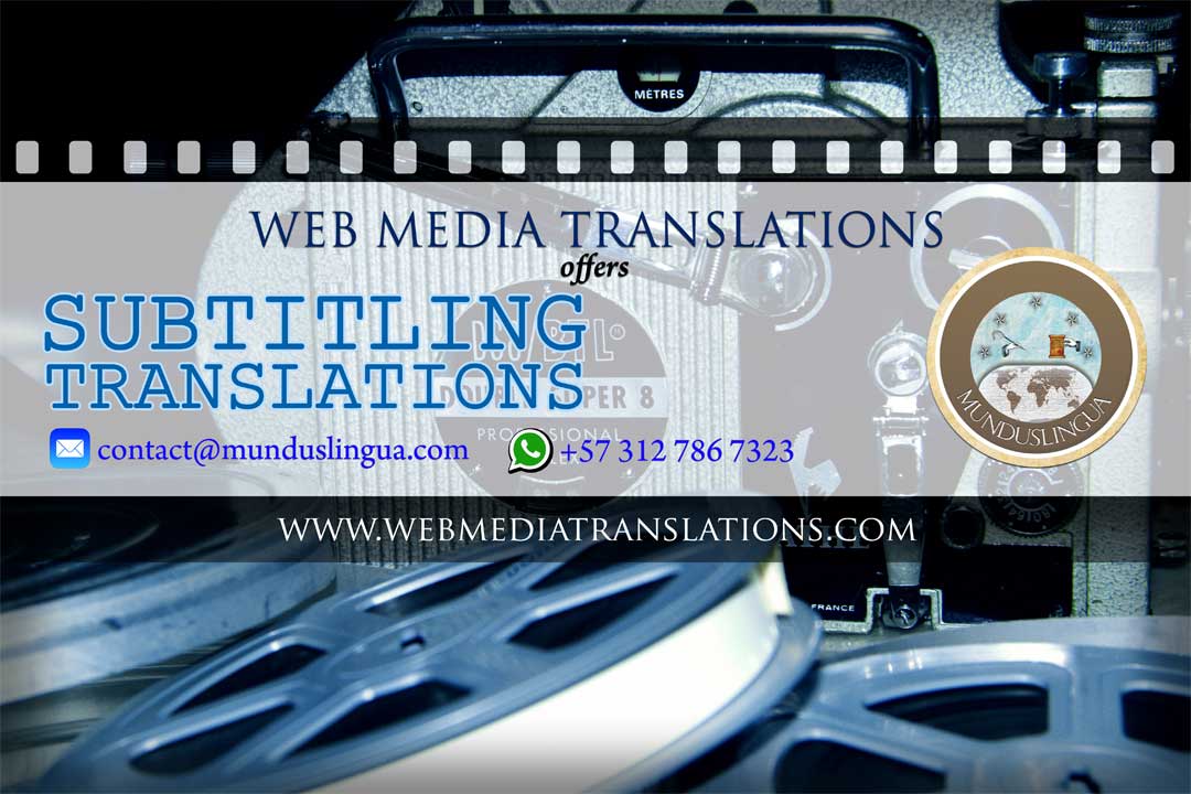 Web Media offers Subtitling Translations