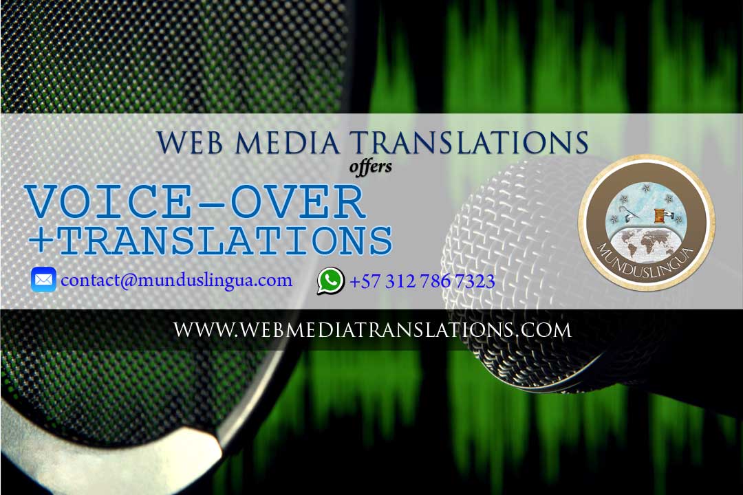 Web Media offers Voice Over services for online publishers and video content providers